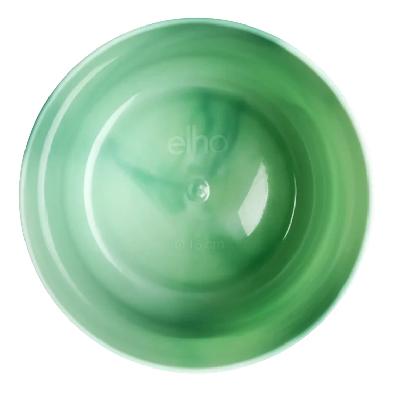 Elho Ocean Collection - 100% Recycled - Pacific Green - 22cm - Image 2